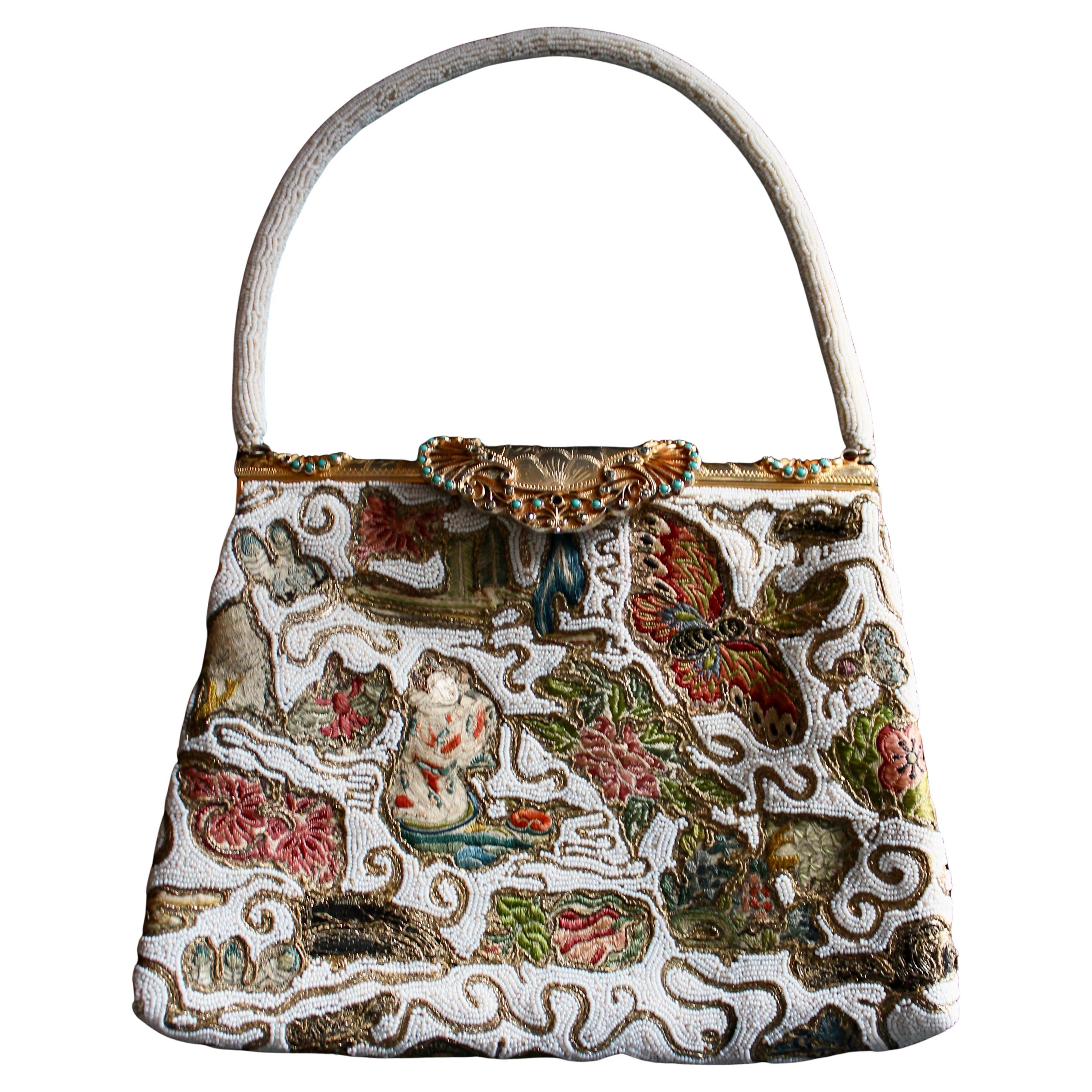 1930
s French Chinoise Beaded Evening Bag