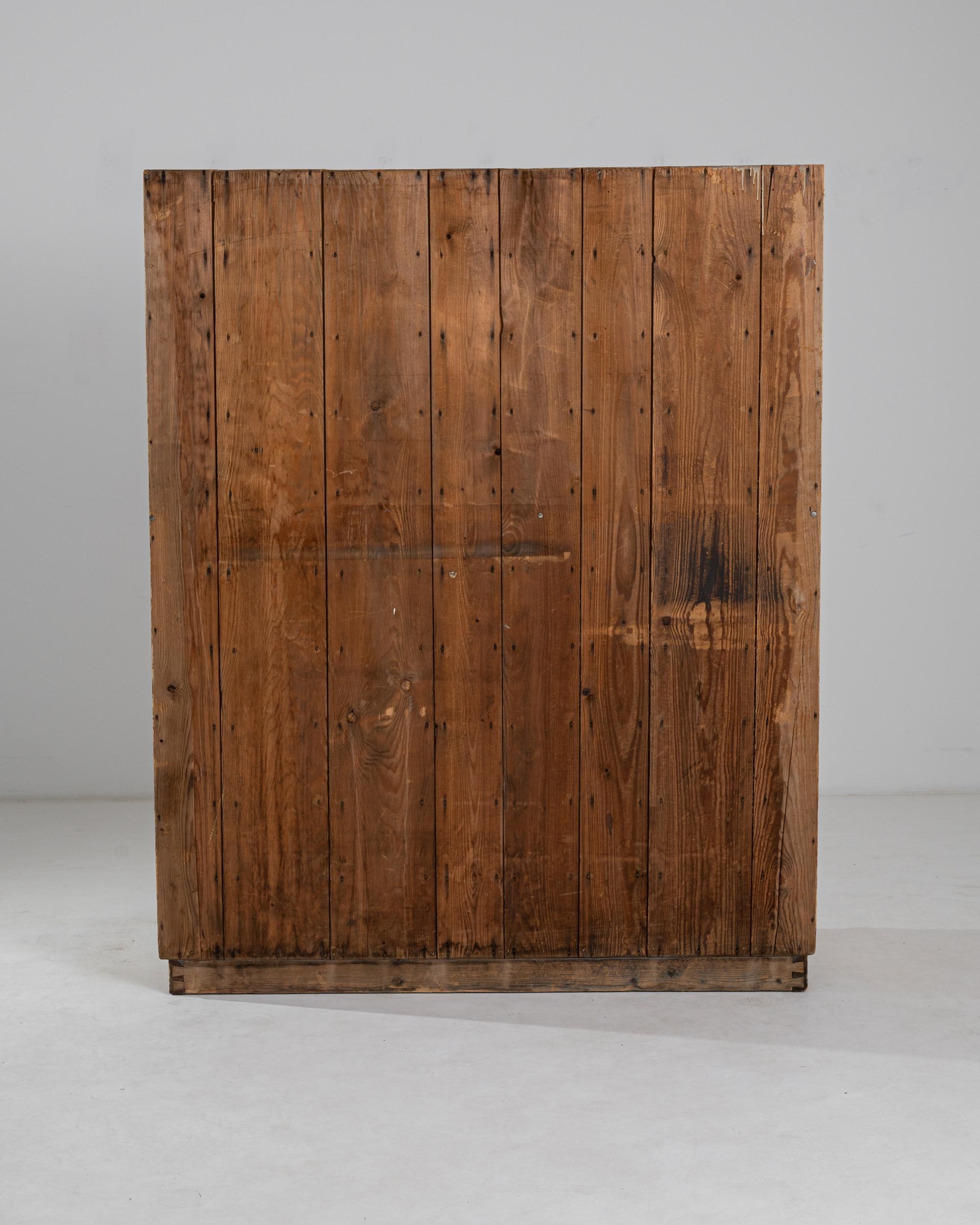 1930s French Country Wooden Filing Cabinet 7