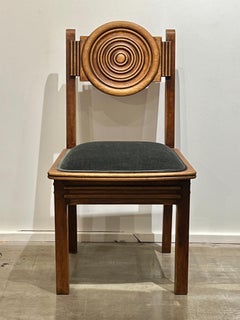 1930’s French dining chair by Etienne Kohlmann, 6 chairs available