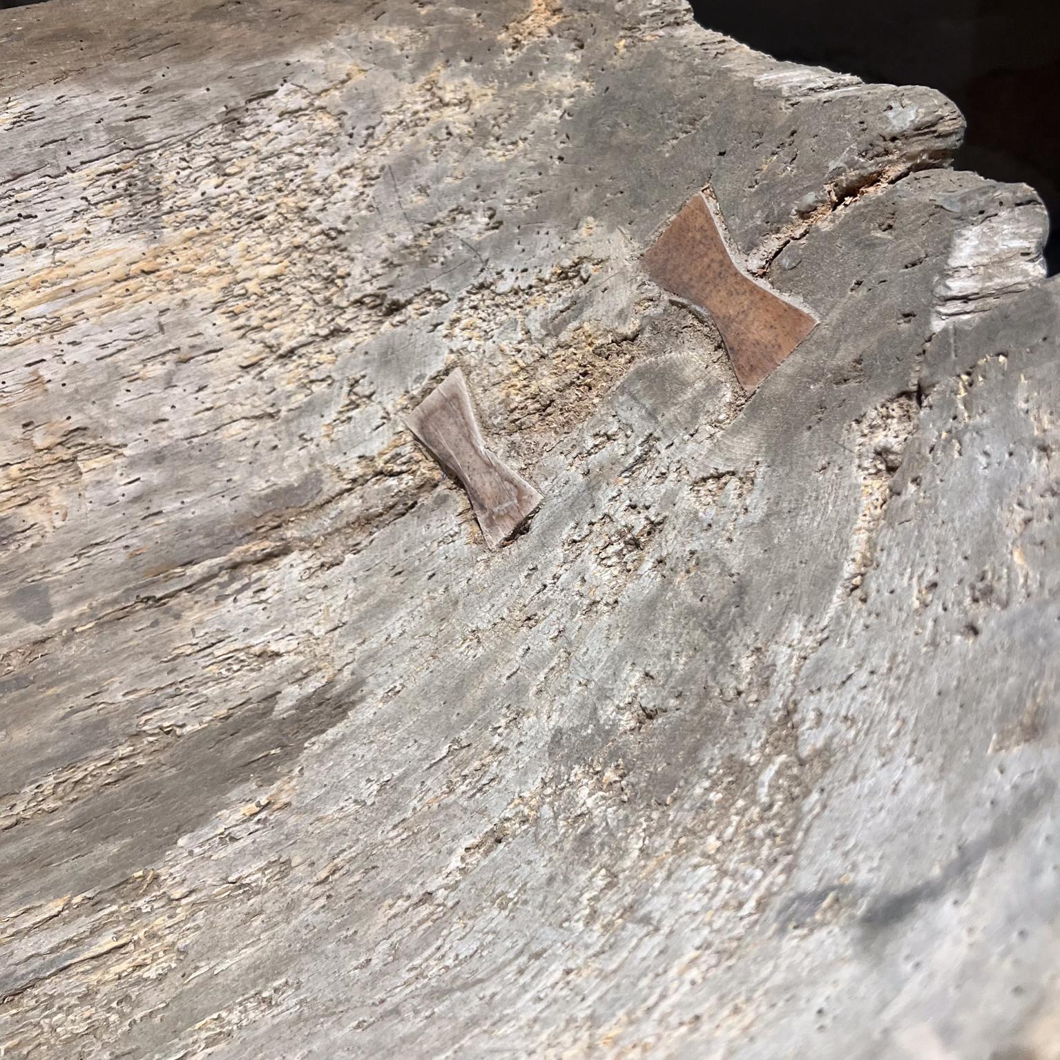 Fioriera in legno rustico della fattoria francese del 1930 in vendita 2