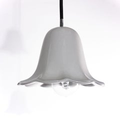 1930s French Fine Ceramic Ceiling Pendant Lamps/Lights, New Old Stock