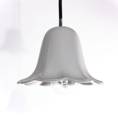 1930s French Fine Ceramic Ceiling Pendant Lamps/Lights, New Old Stock