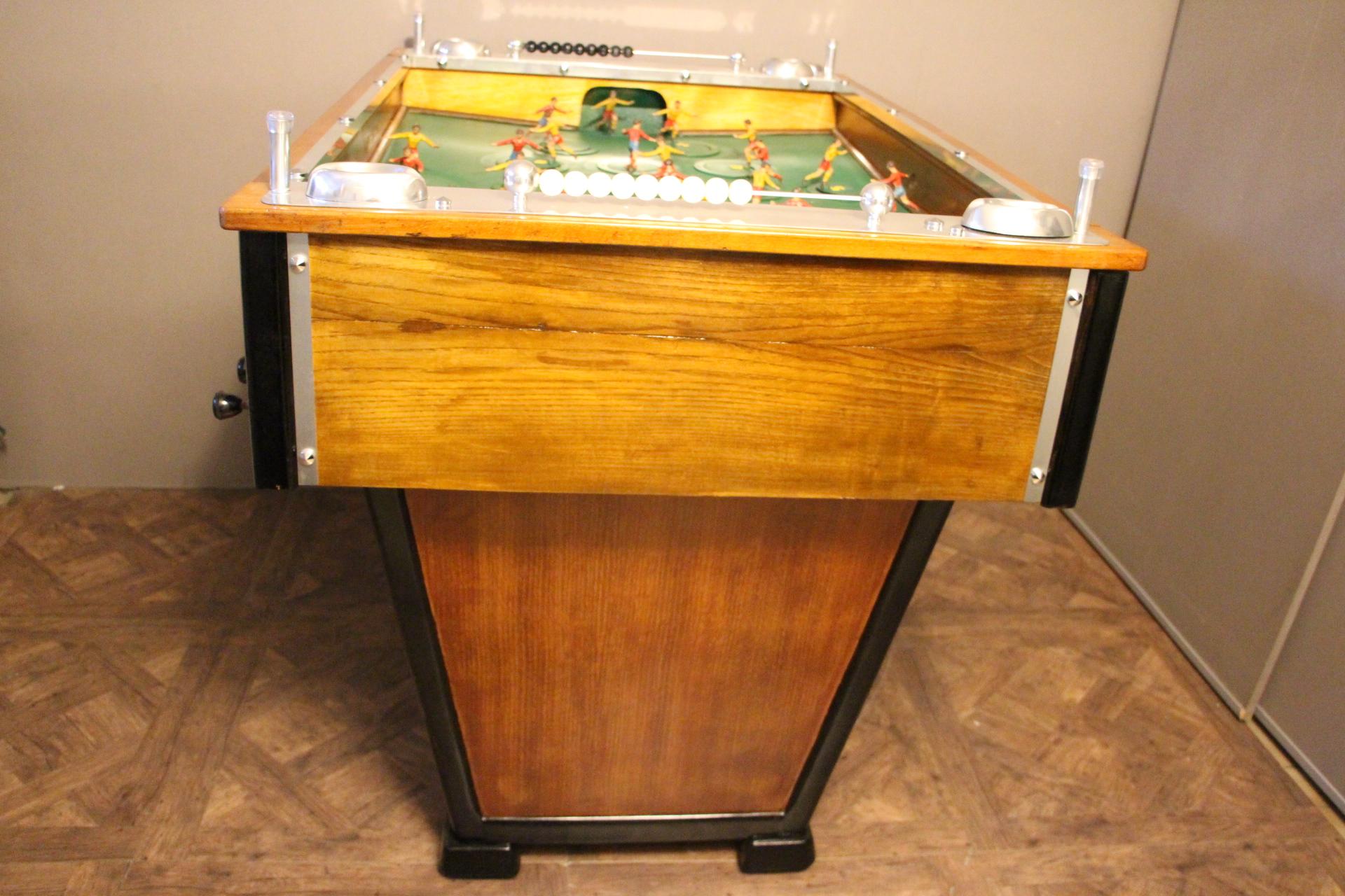 1930s French Foosball Table, Foosball Counter Table, Sportfoot Table 7