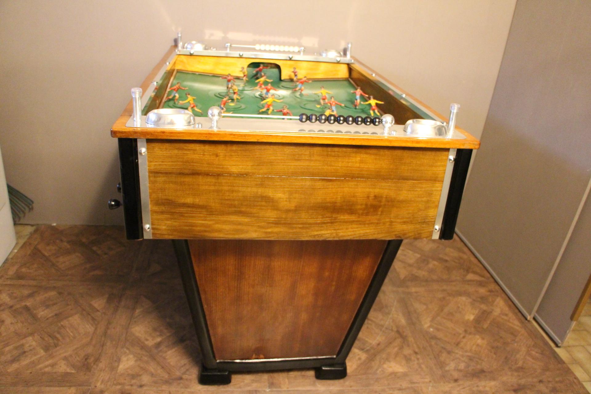 1930s French Foosball Table, Foosball Counter Table, Sportfoot Table 9
