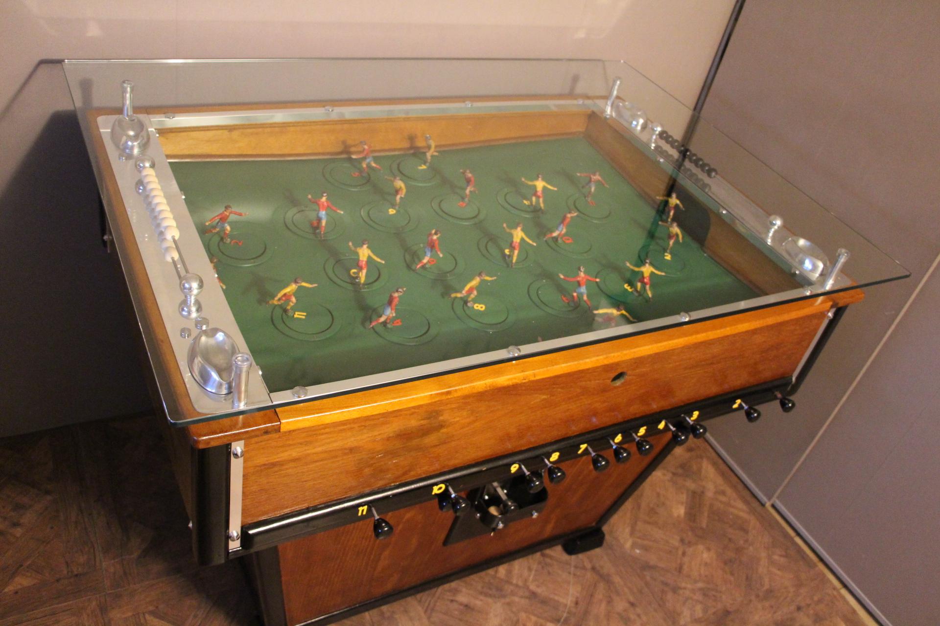 20th Century 1930s French Foosball Table, Foosball Counter Table, Sportfoot Table