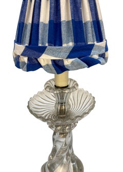 1930's French Glass Lamp