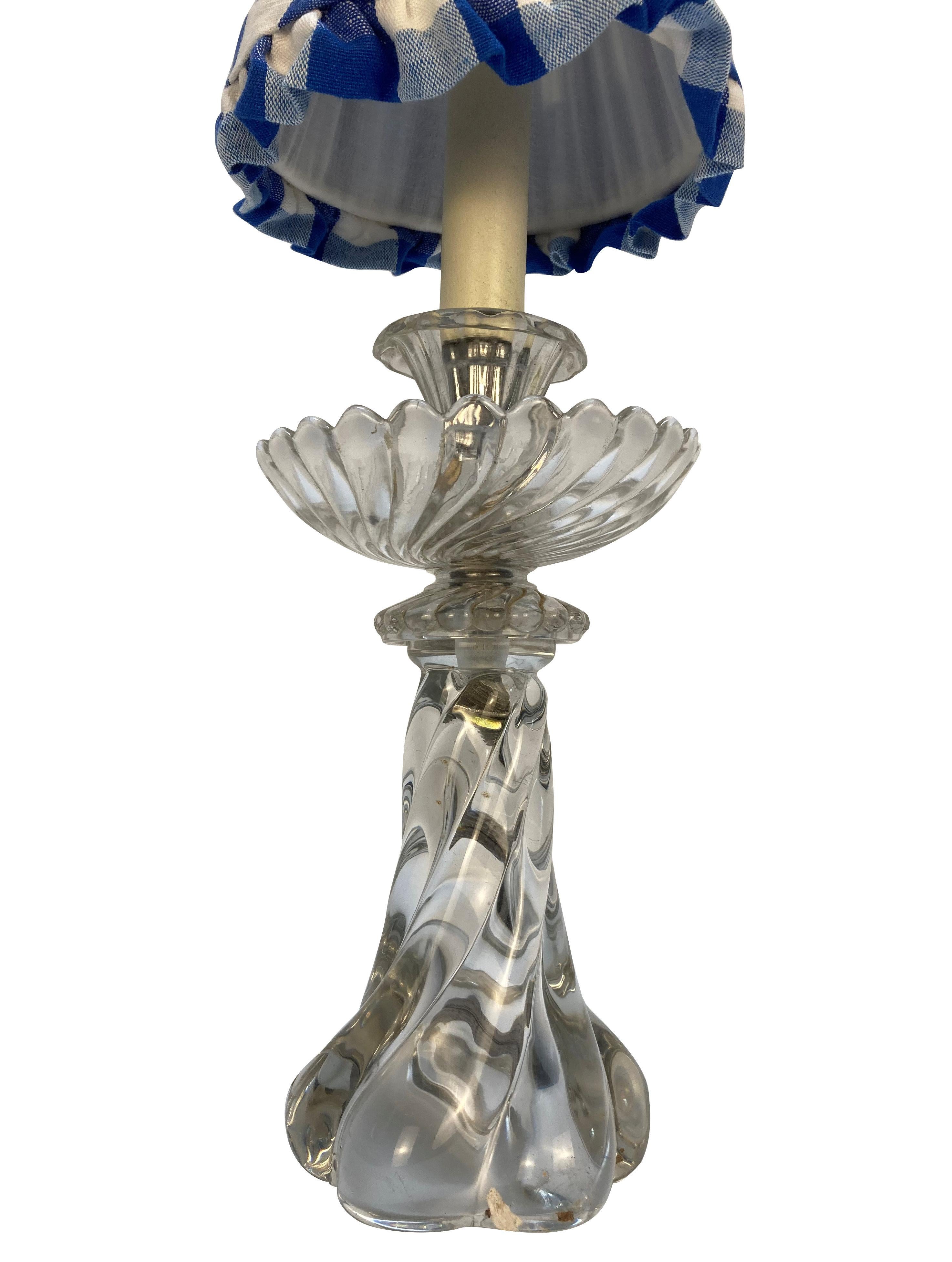 Lámpara de cristal francesa de 1930 Francés en venta