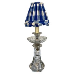 1930's French Glass Lamp