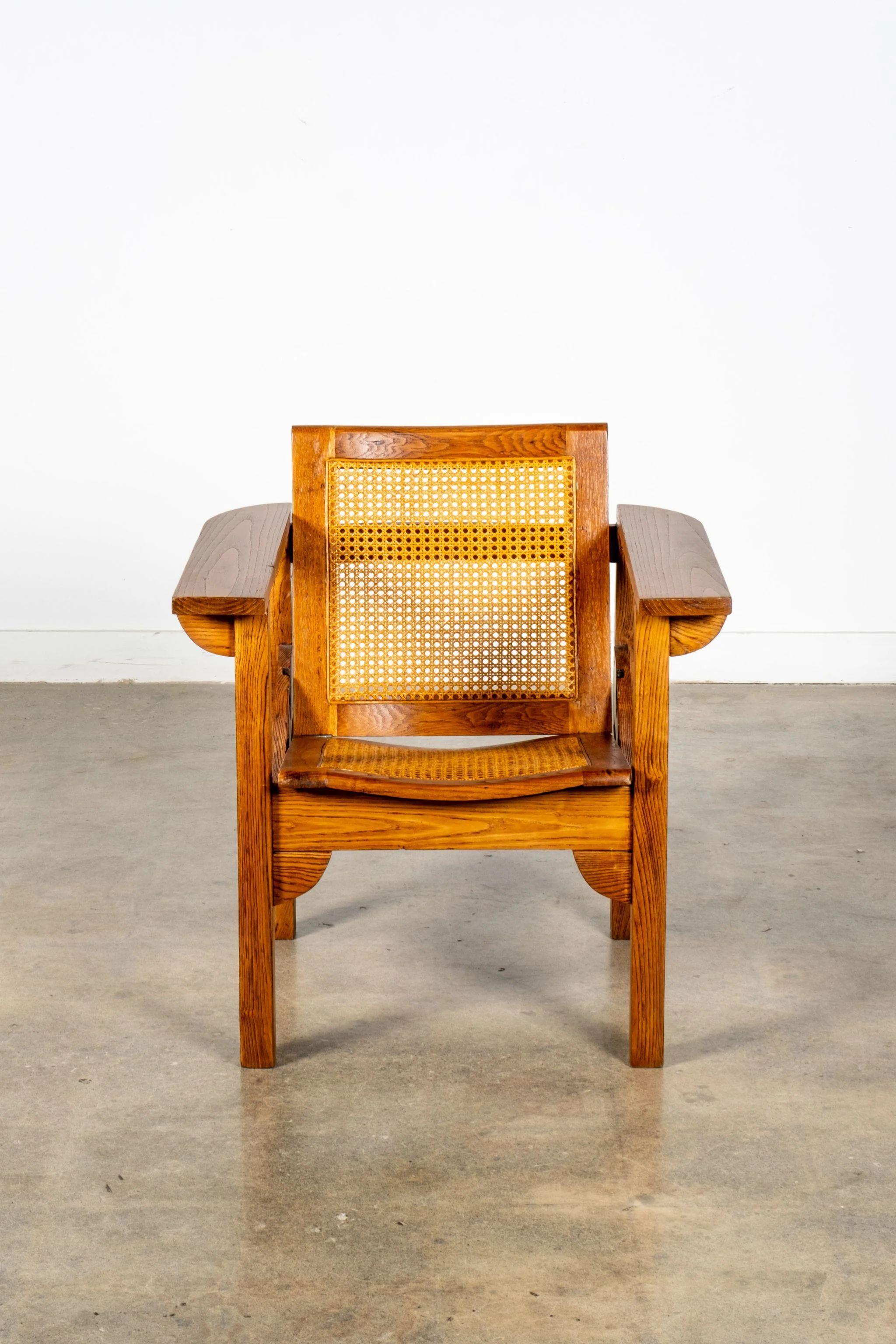 Sillón francés Hendaya de los años 30 de Pierre Dariel Moderno en venta