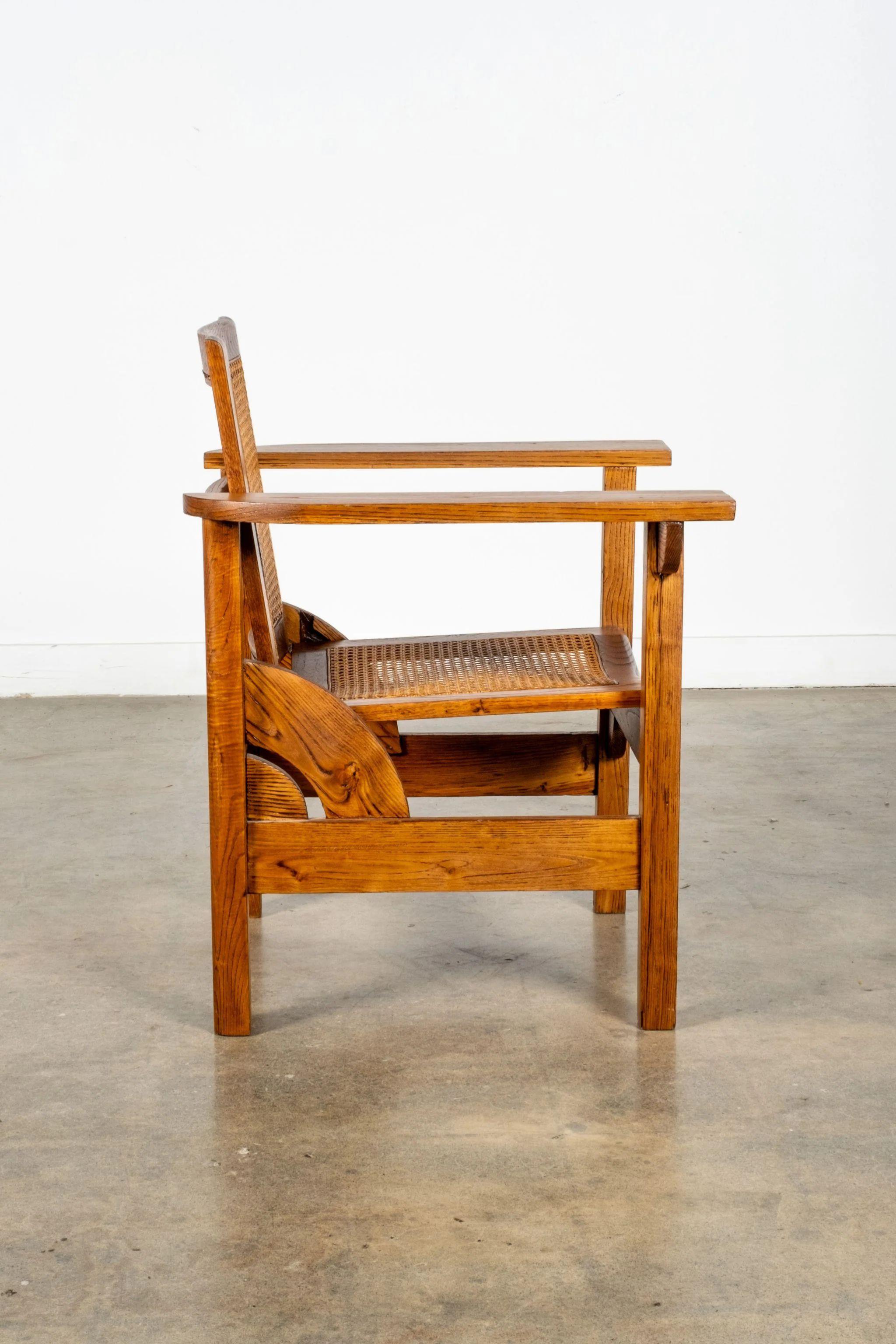Sillón francés Hendaya de los años 30 de Pierre Dariel en Bueno estado para la venta en Toronto, CA