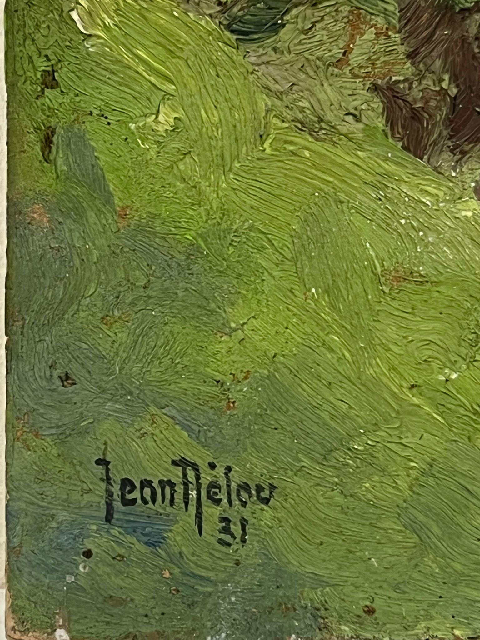Figure dans le paysage
Français, signé et daté 1931
huile sur panneau non encadrée
planche : 13 x 16 pouces
Provenance : collection privée, France
Condit : très bon état 

Pour plus d'informations, n'hésitez pas à nous contacter si vous avez des