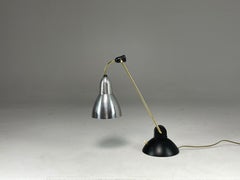 Lampe de bureau industrielle française des années 1930
