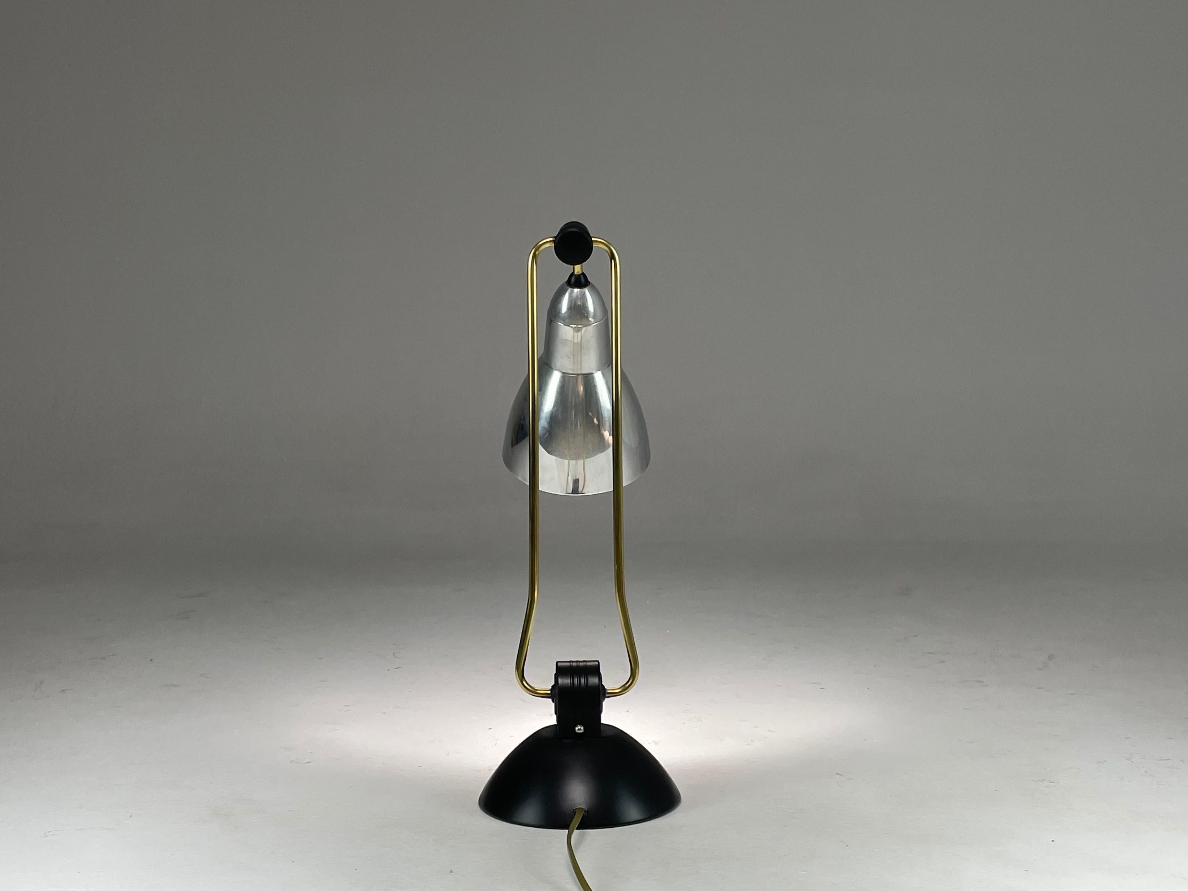 Lampe de bureau industrielle française des années 1930 Bon état - En vente à Paris, FR