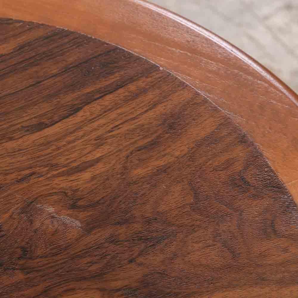 1930s French Mahogany Side Table For Sale 6