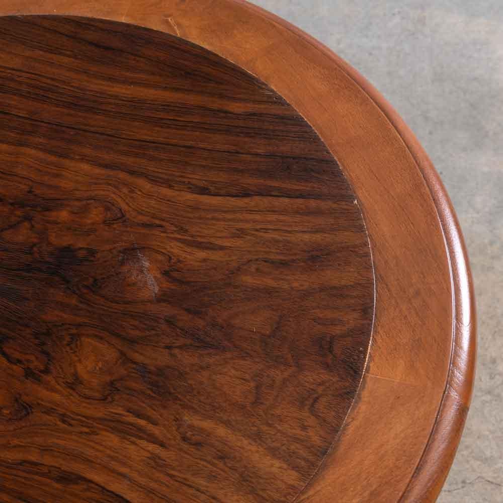 1930s French Mahogany Side Table For Sale 7