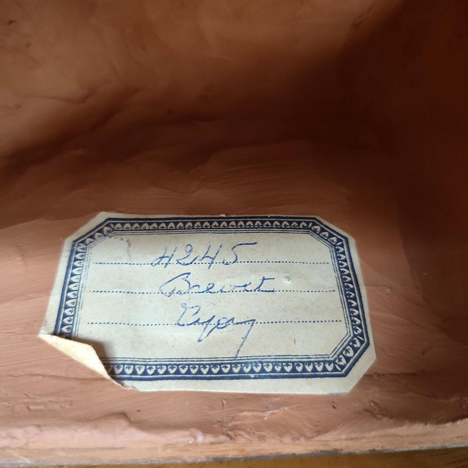 Chef-d'œuvre français des années 1930 : Terre cuite 