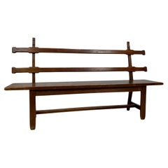 Panchina in Oak francese del 1930