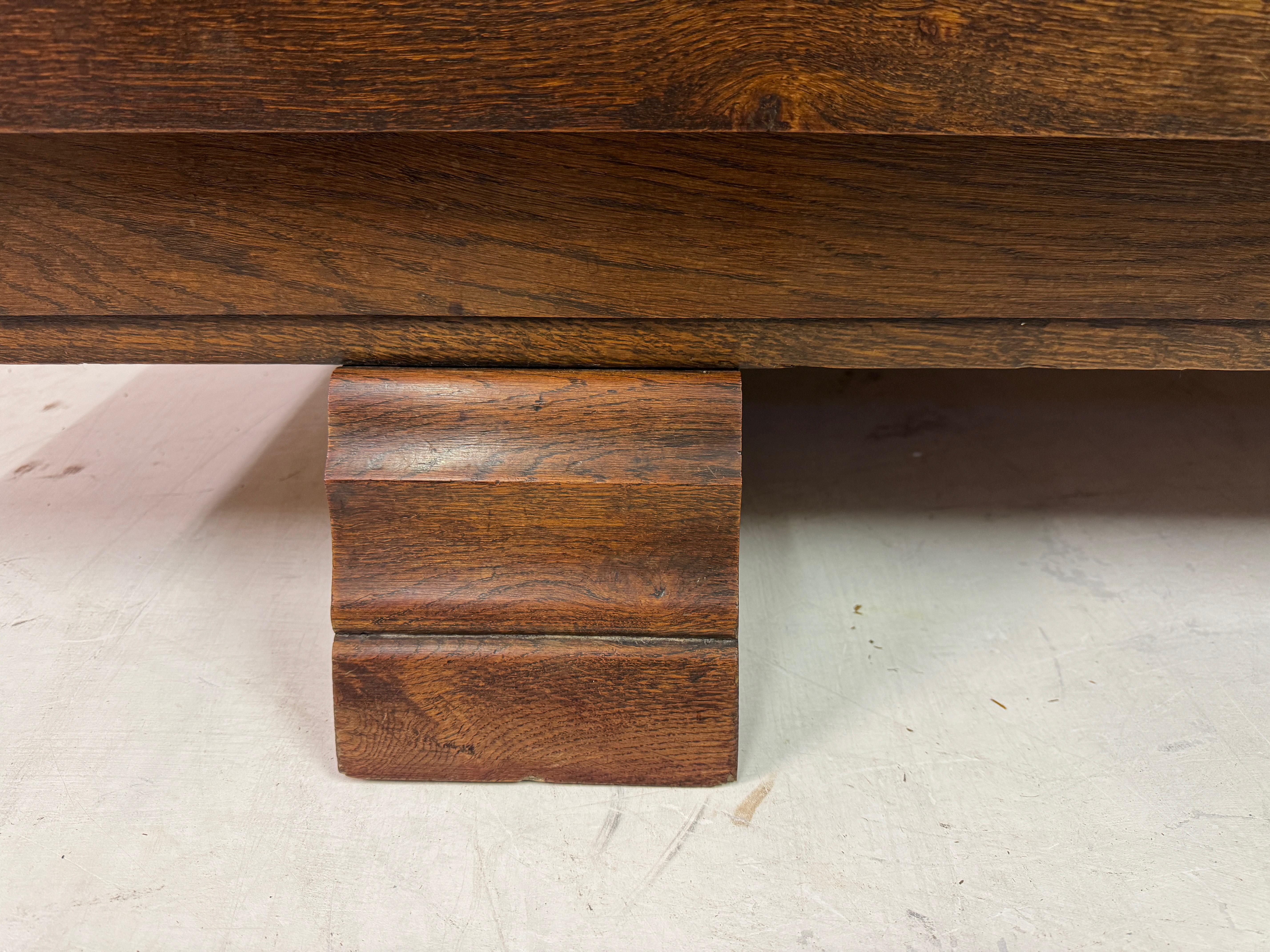 1930s French Oak Sideboard By Gaston Poisson For Sale 6