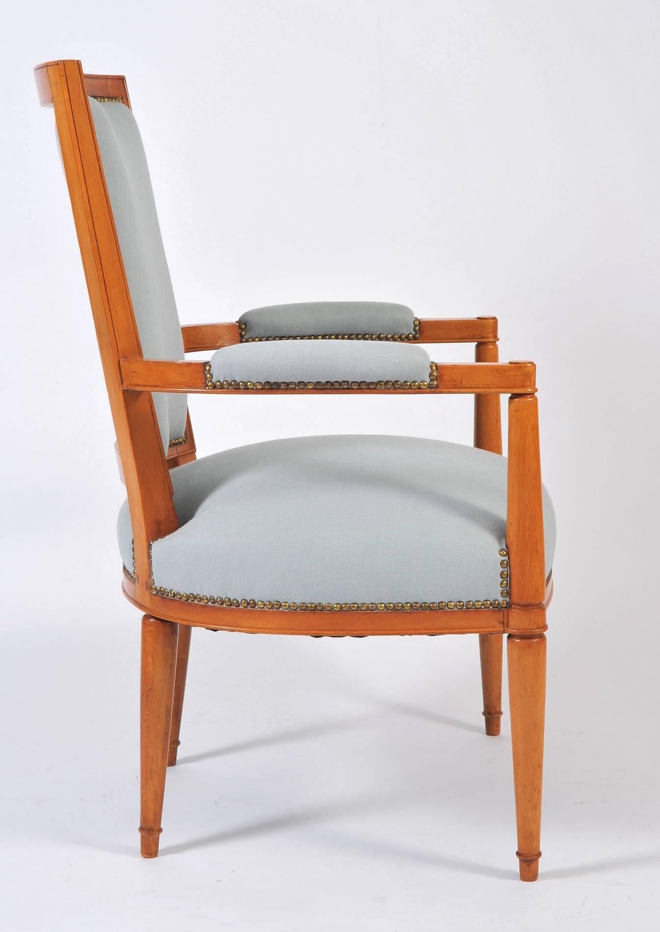 Mid-Century Modern 1930s French Occasional Chairs by André Arbus