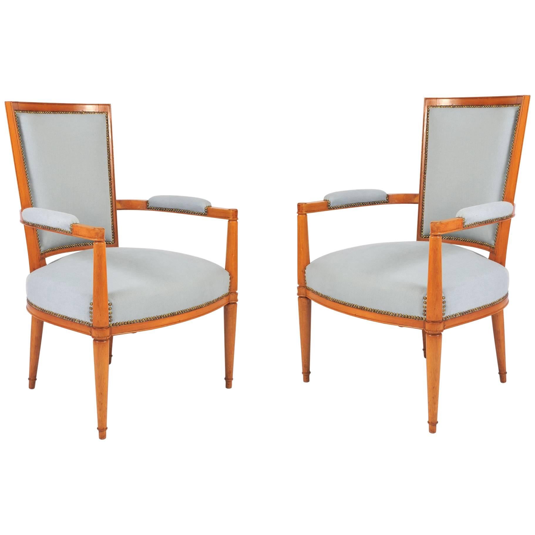 1930s French Occasional Chairs by André Arbus
