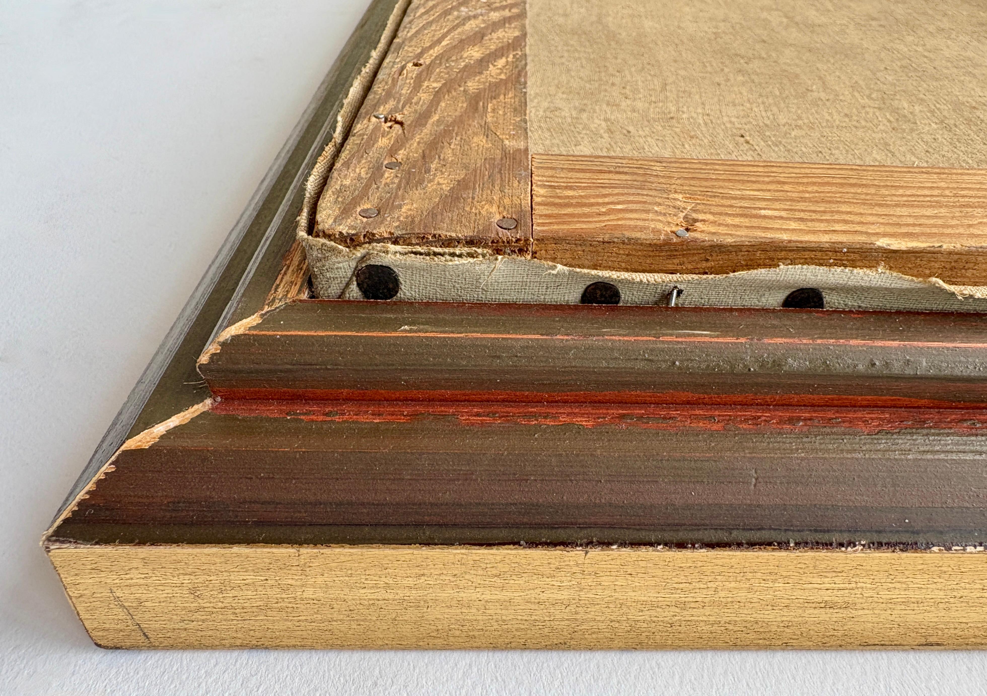 1930er Jahre Französisch Original Still-Leben Ölgemälde auf Leinwand von B. Salmon im Angebot 4