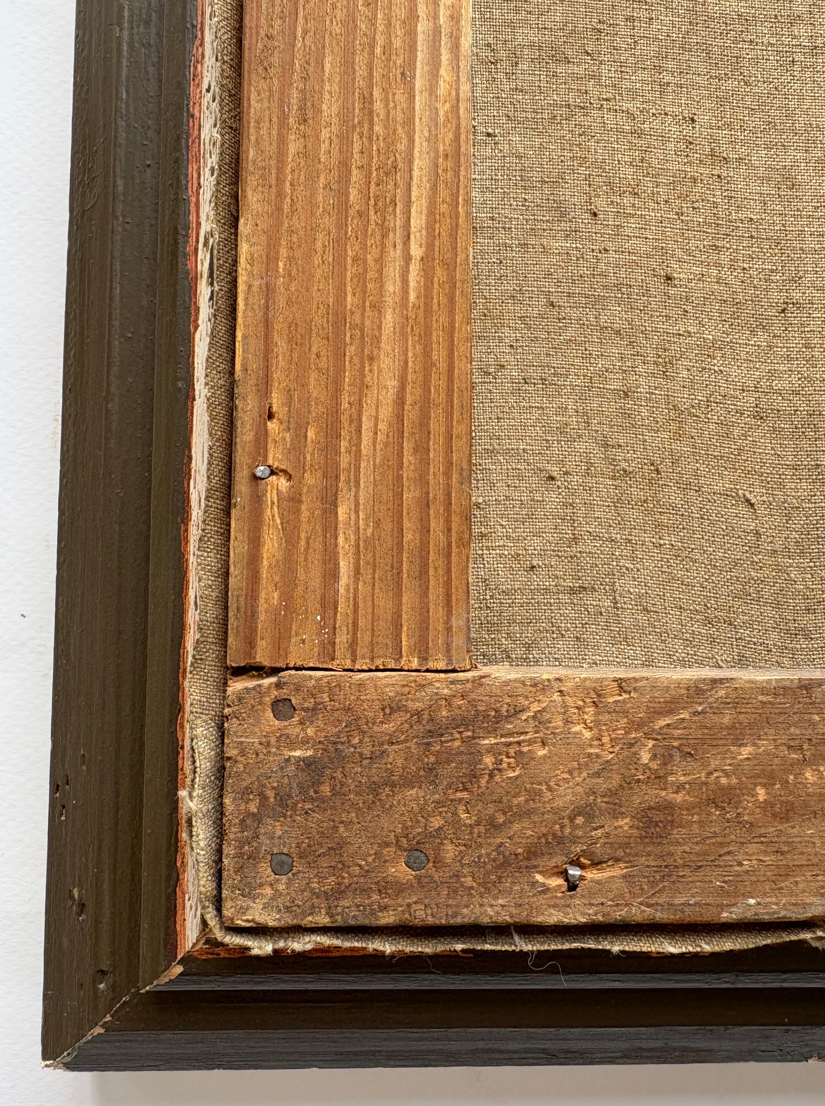 1930er Jahre Französisch Original Still-Leben Ölgemälde auf Leinwand von B. Salmon im Angebot 6