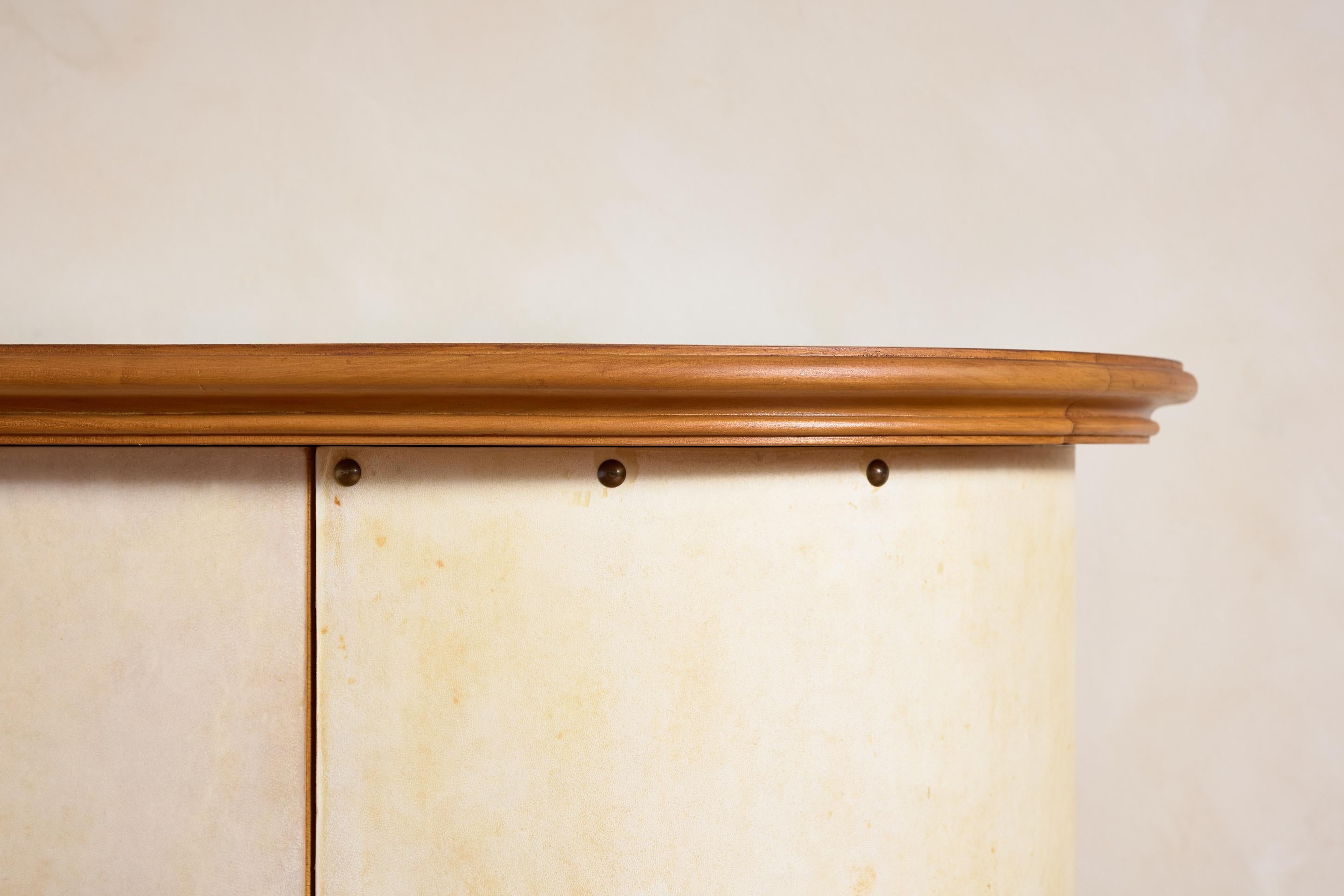 1930's French Parchment Sideboard in vendita 7