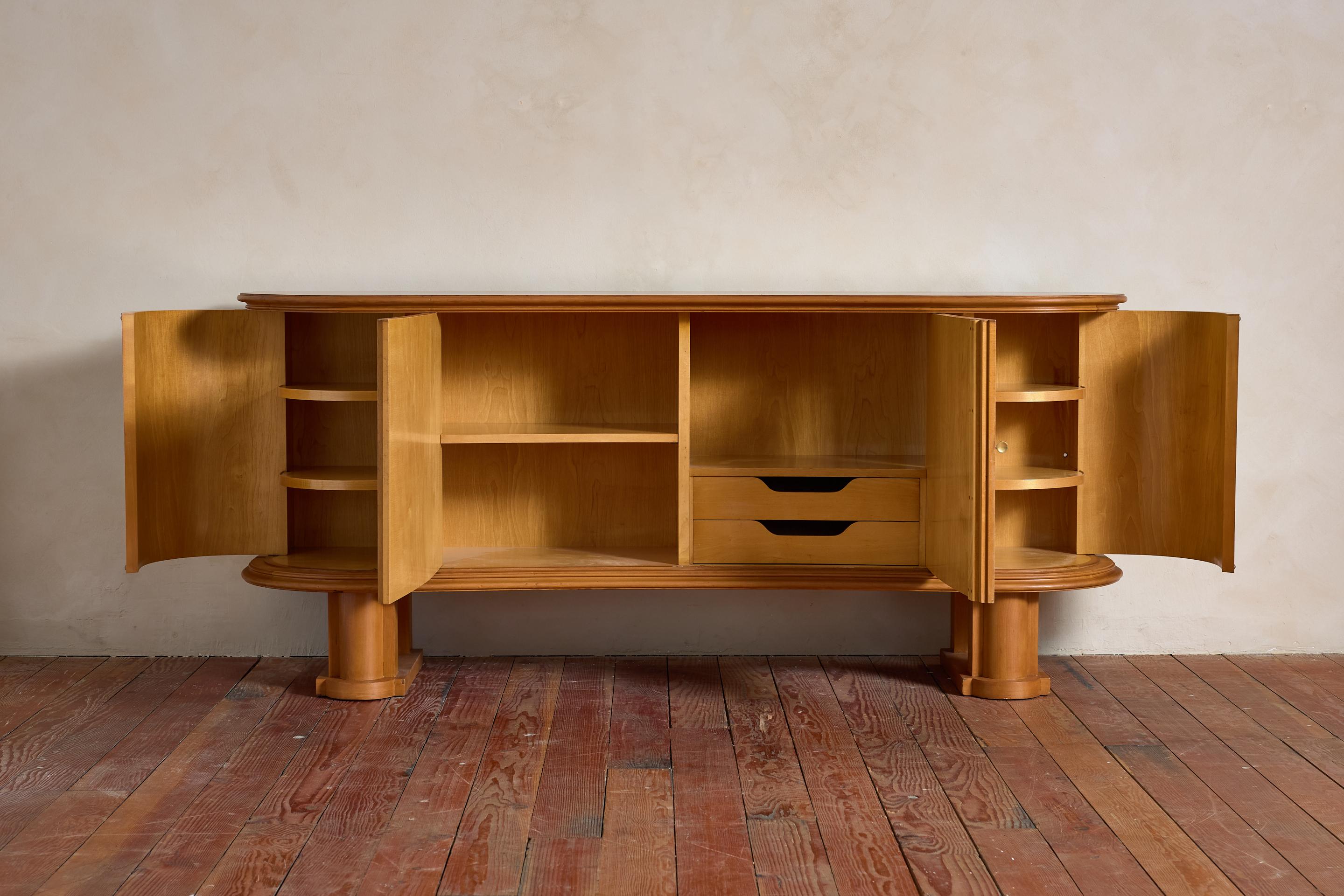 Pergamena 1930's French Parchment Sideboard in vendita