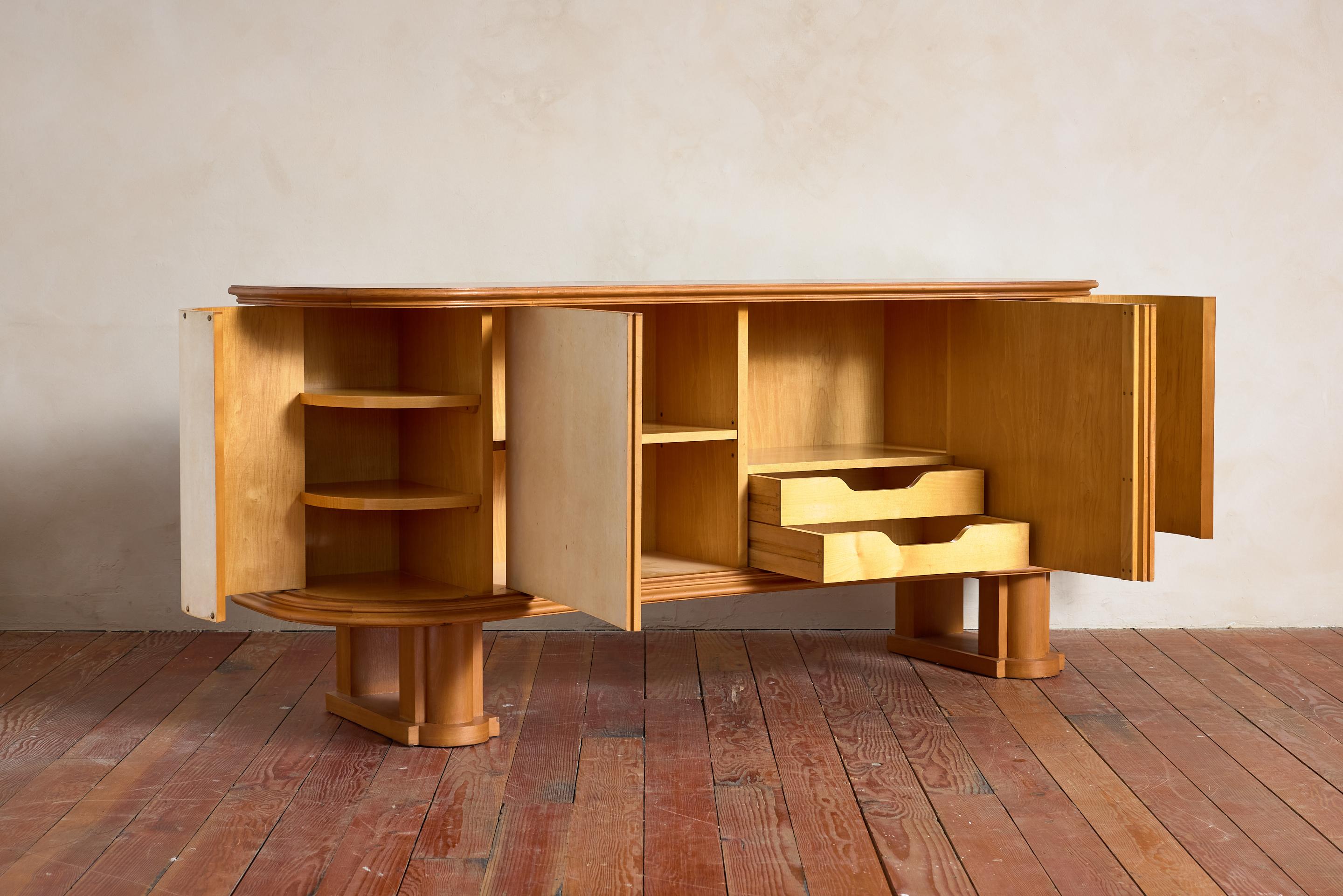 1930's French Parchment Sideboard in vendita 1