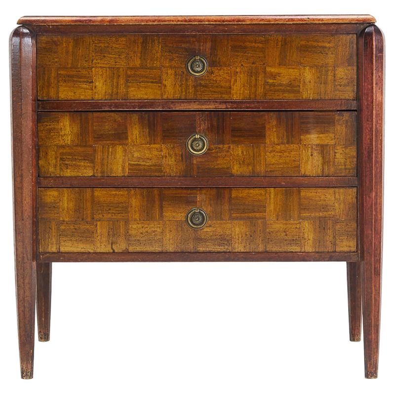 1930s French Parquetry Commode
