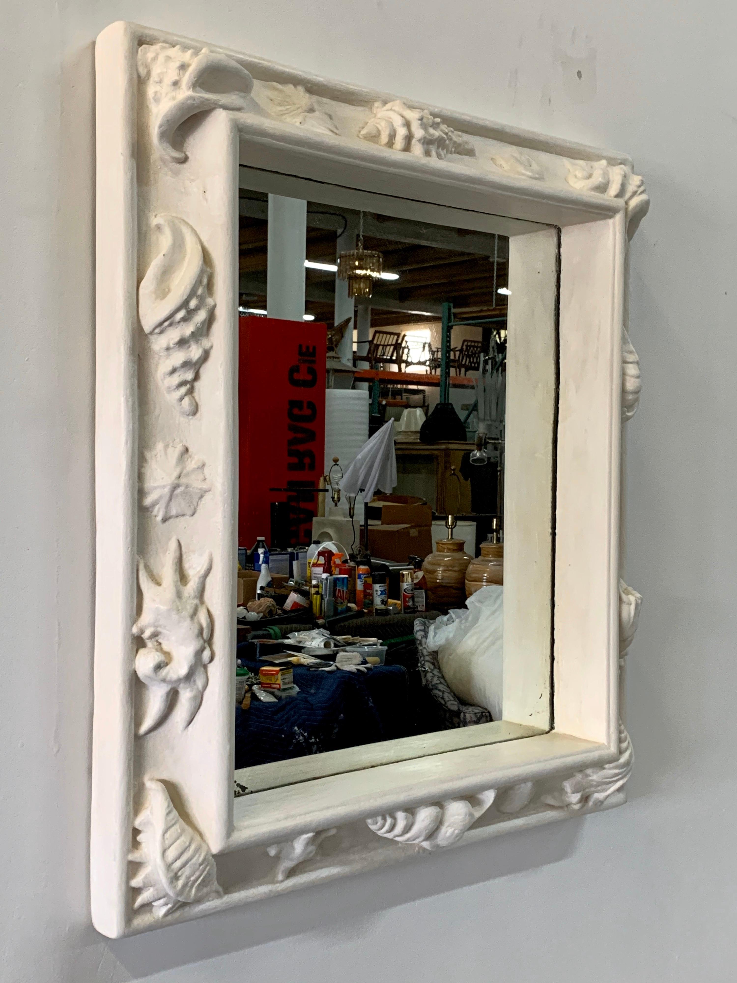 1930s French Plaster Mirror Attributed to Emilio Terry 3