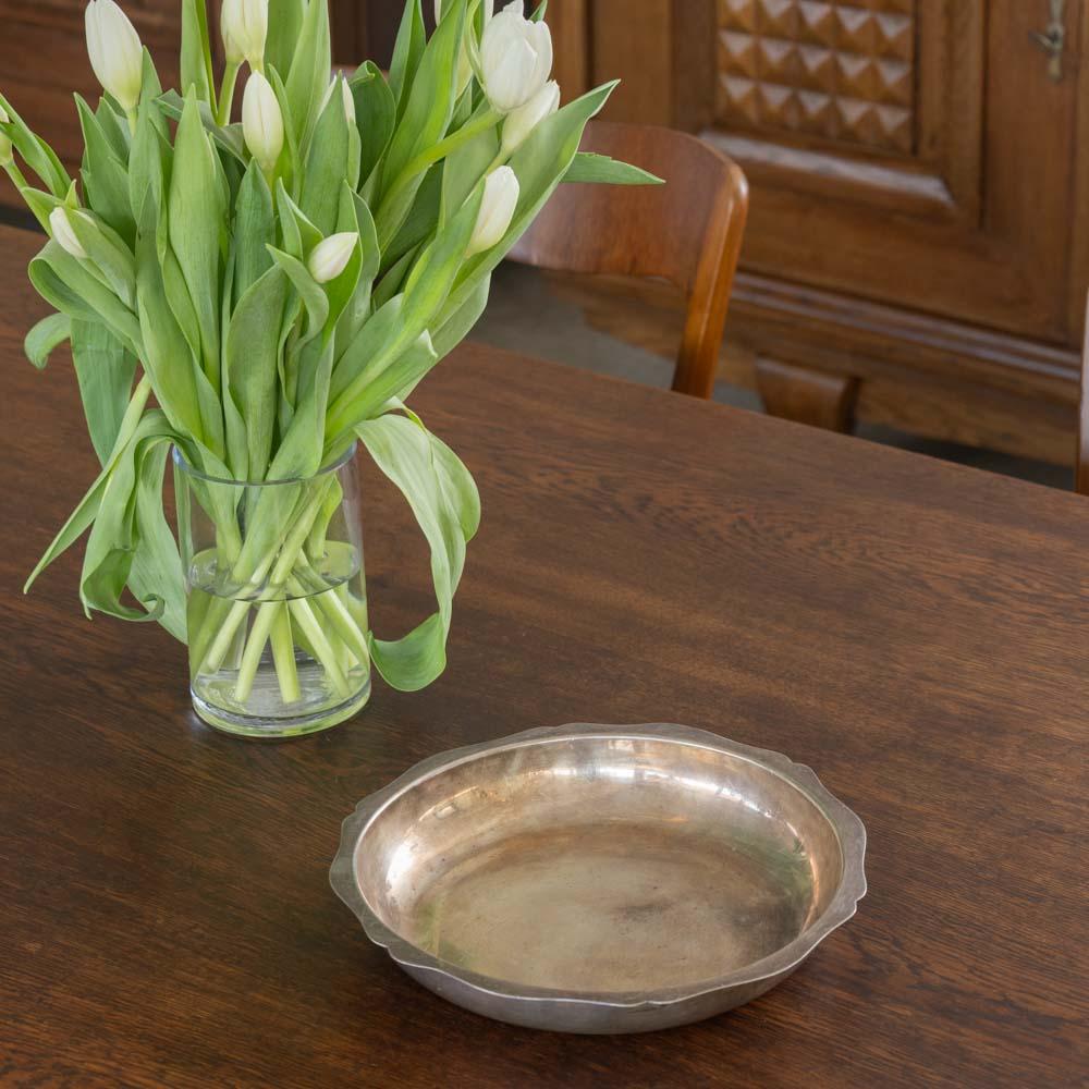 Art Déco Ciotola in argento francese del 1930 di Christofle in vendita