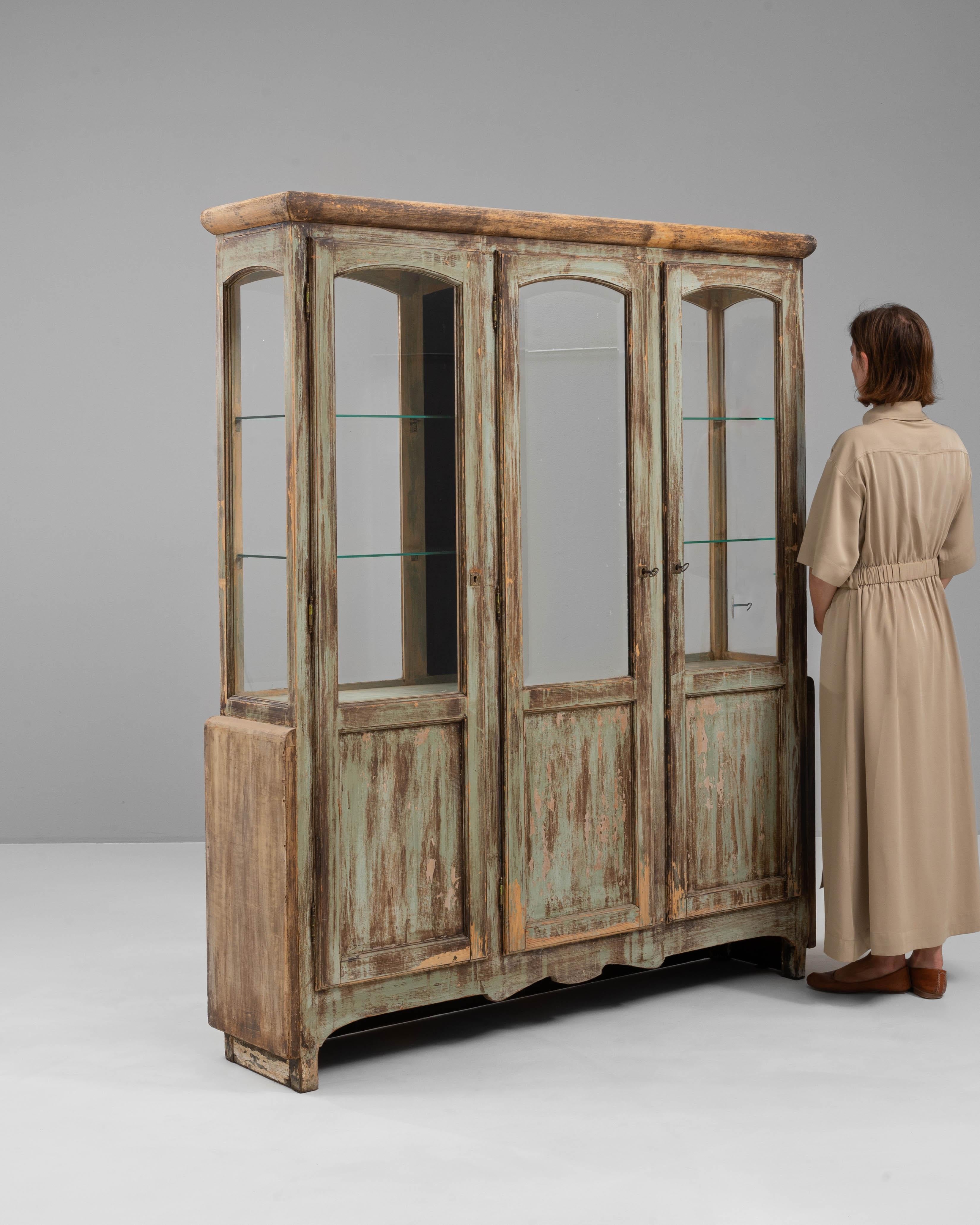 1930s French Store Vitrine For Sale 1