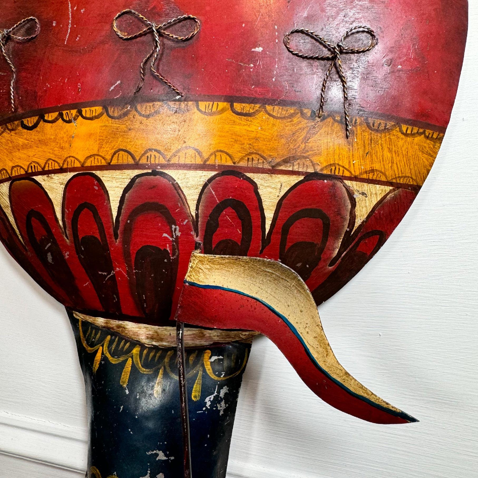Art Deco 1930’s French Tole Hot Air Balloon Wall Light Sconce For Sale