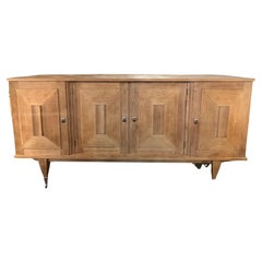 1930’s French White Oak Sideboard