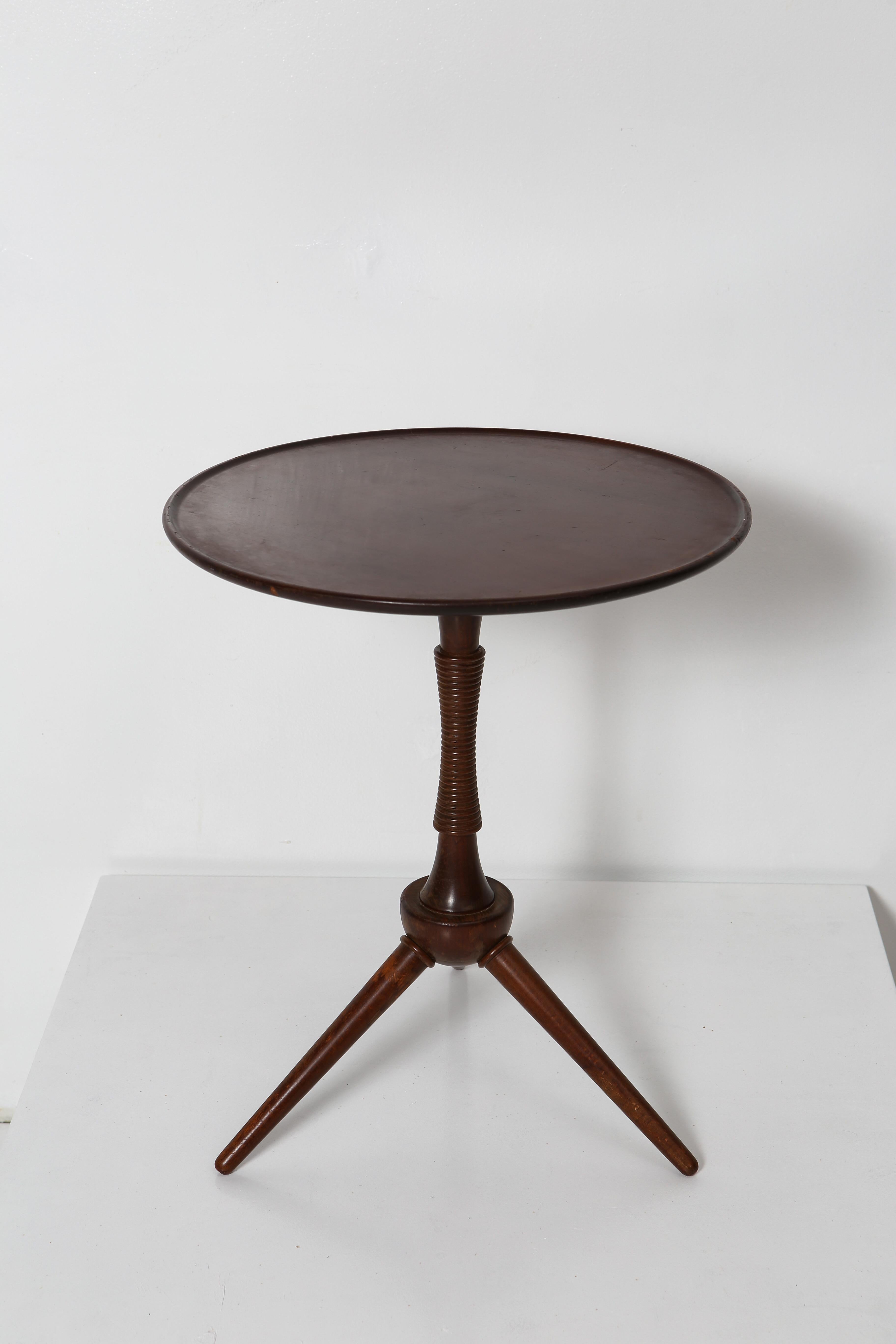 Stained Mahogany Drink Table, 1930s by Frits Henningsen 