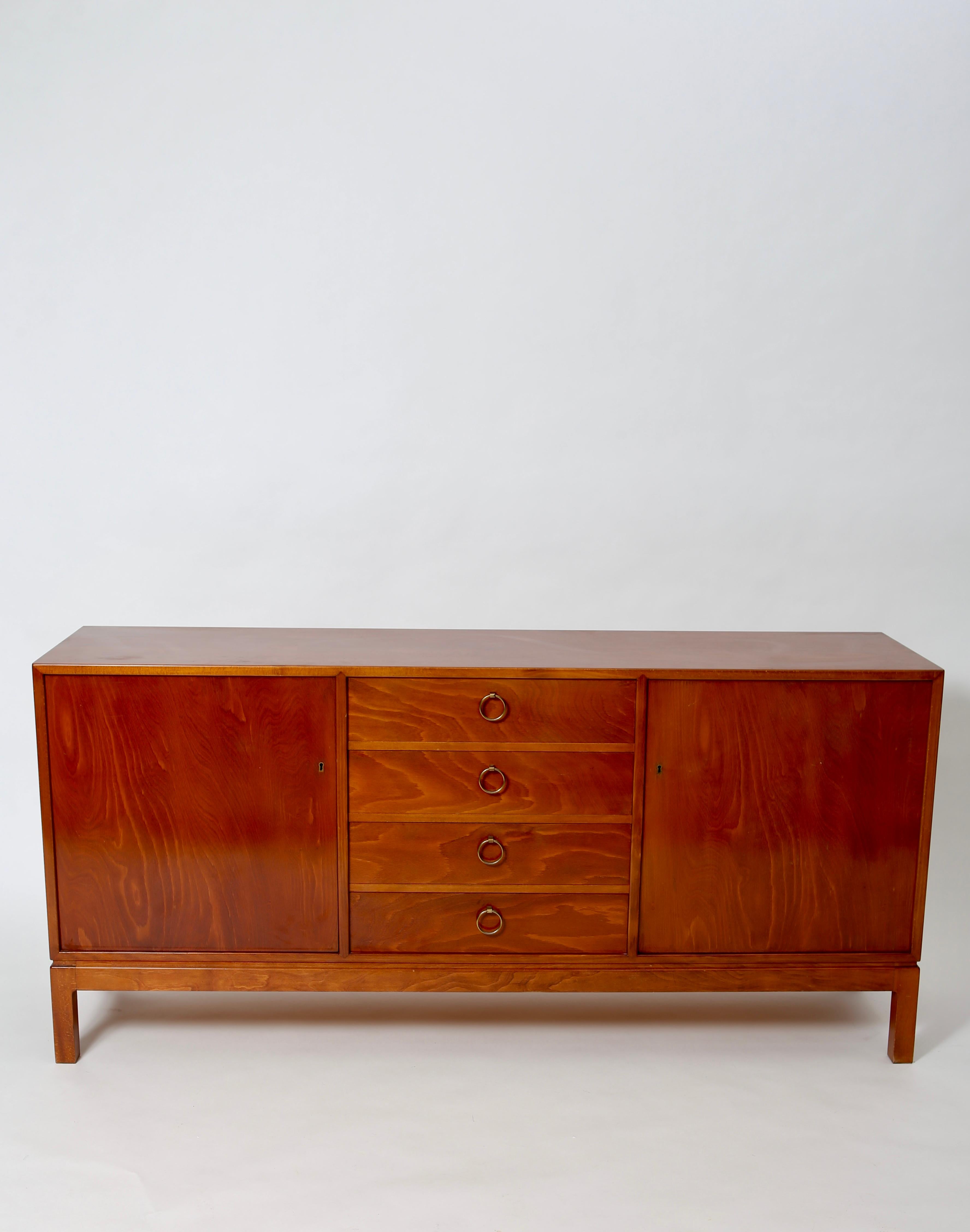 Mid-20th Century Danish Art Deco 1930s Sideboard by Fritz Hansen