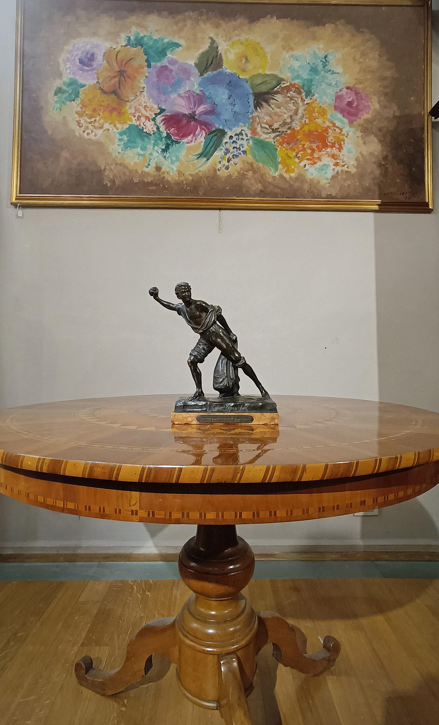 1930s GENOESE SMALL BRONZE STATUE 