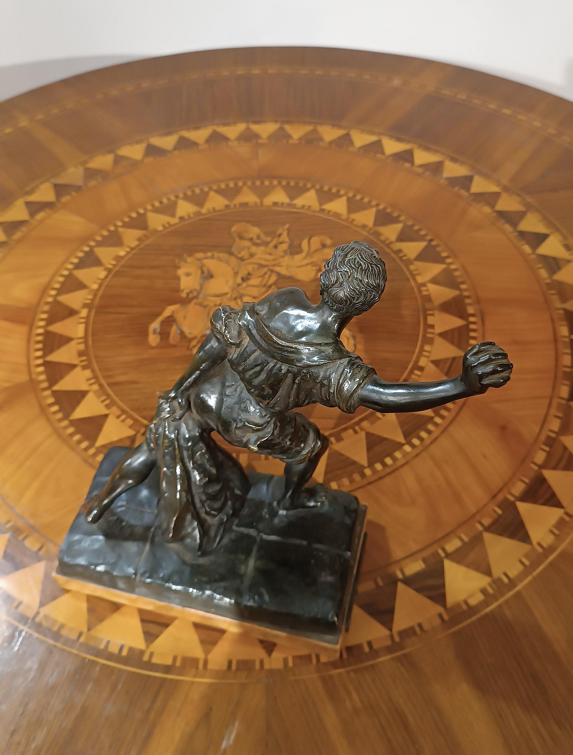 1930s GENOESE SMALL BRONZE STATUE 