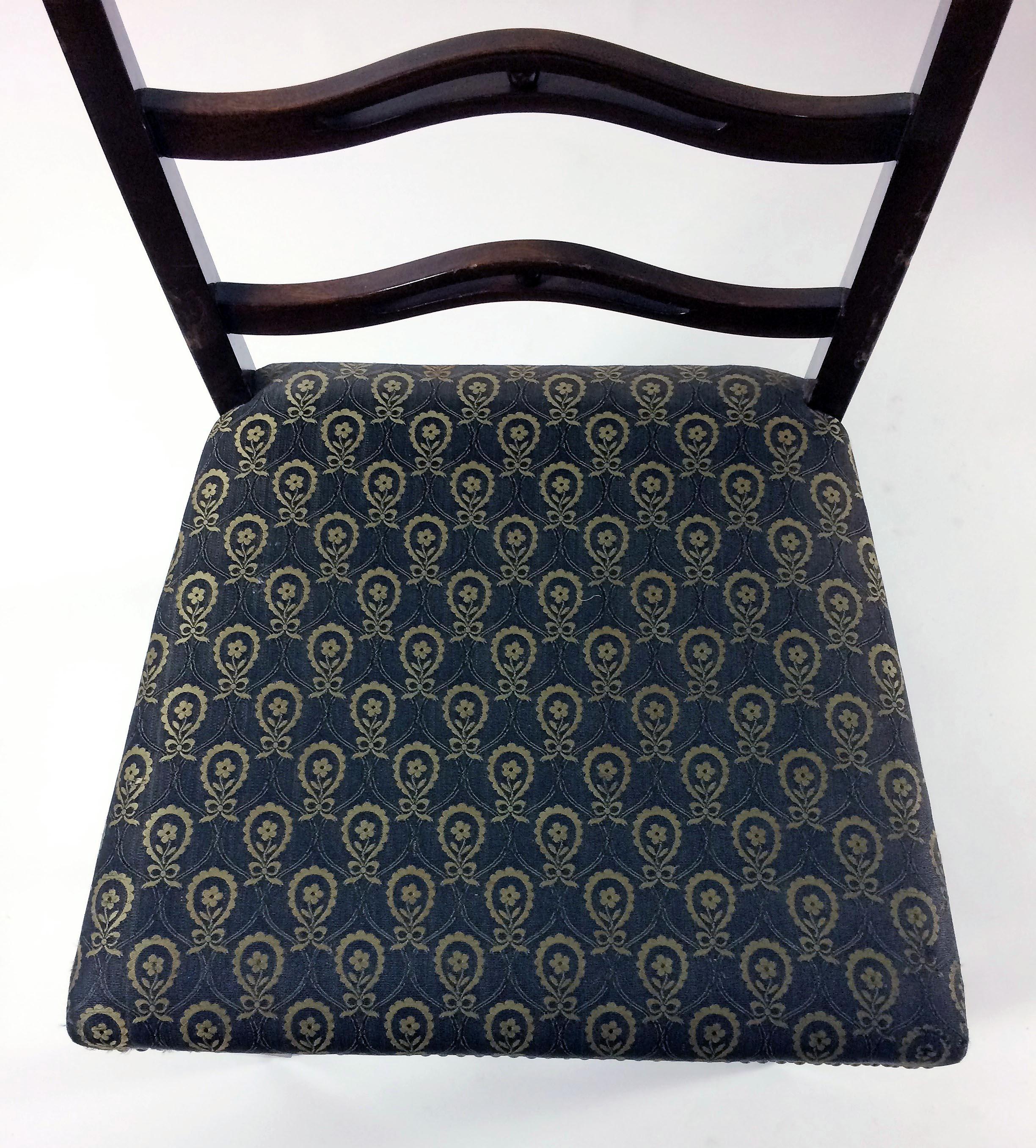 1930s Georg Kofoed Set of Six Danish Mahogany Dining Chairs For Sale 7