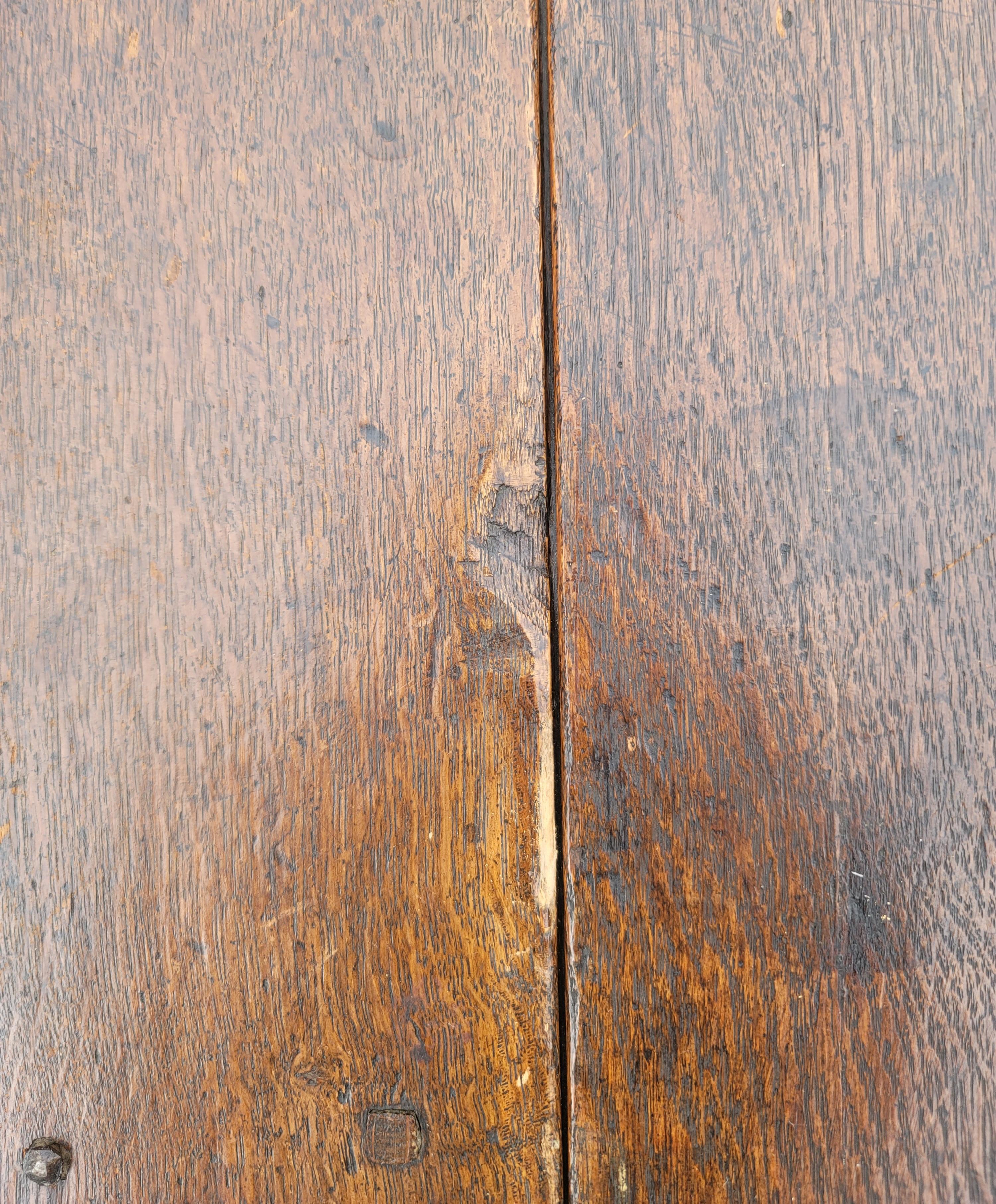 20th Century 1930s George III Style Oak Diminutive Drop-Leaf Gate-Leg Table For Sale