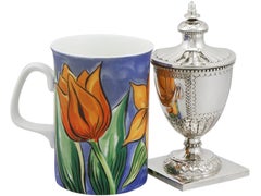 Tintentopf aus Sterlingsilber von Mappin & Webb Ltd, George V., 1930er Jahre