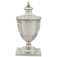 1930s George V Sterling Silver Ink Pot by Mappin & Webb Ltd