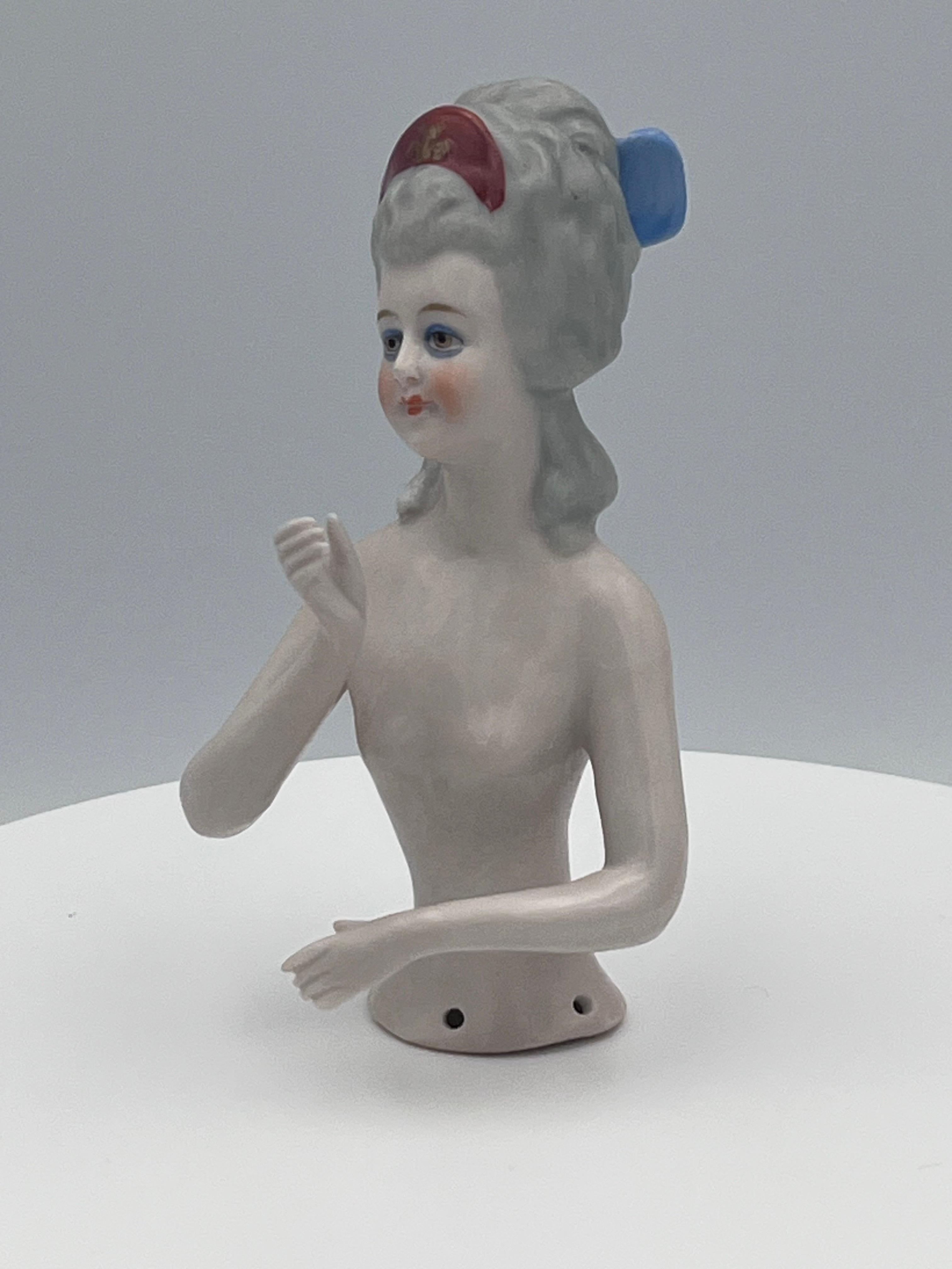 Half Doll allemande Art Déco des années 1930 en vente 2