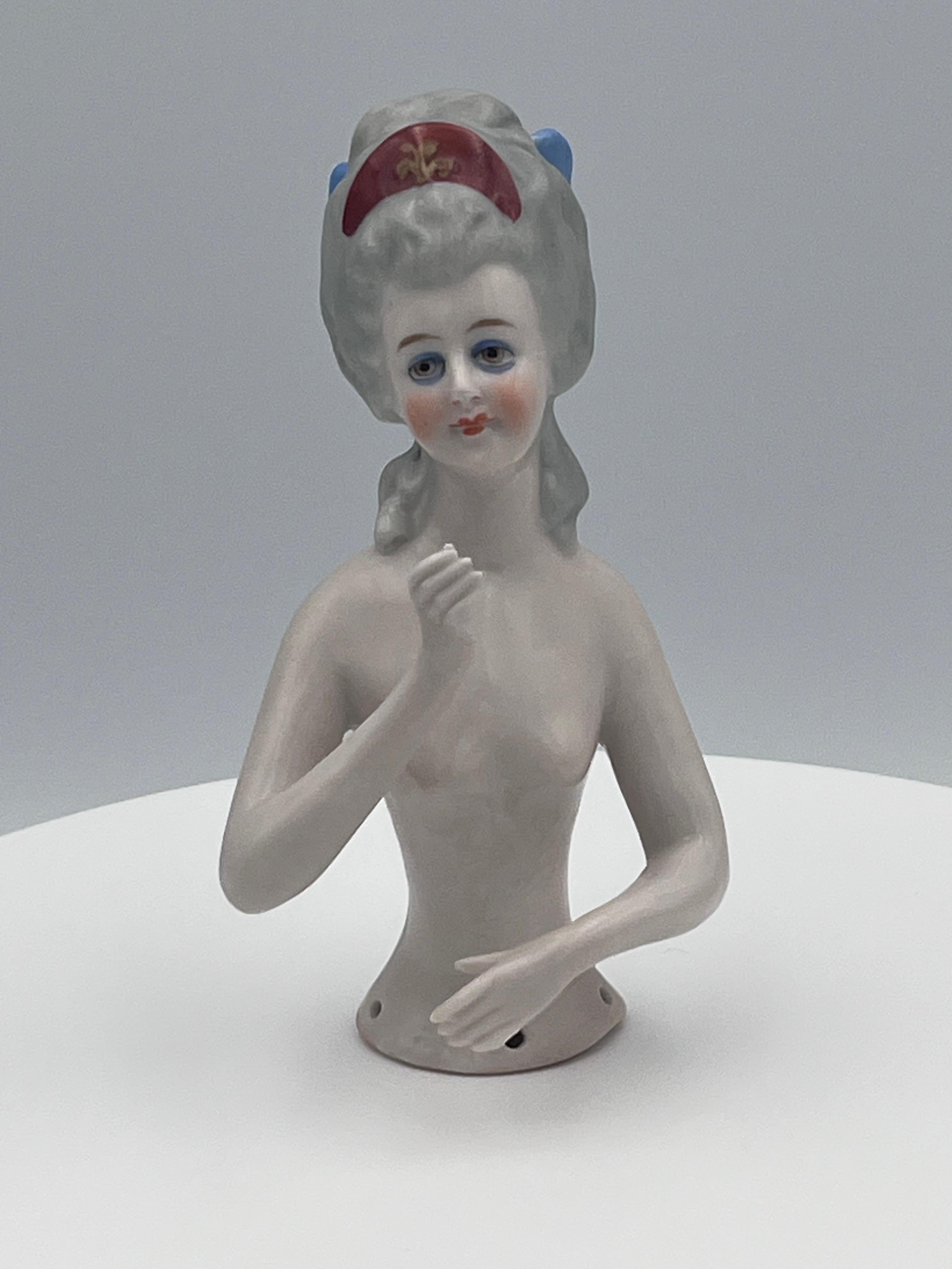 Half Doll allemande Art Déco des années 1930 en vente 1