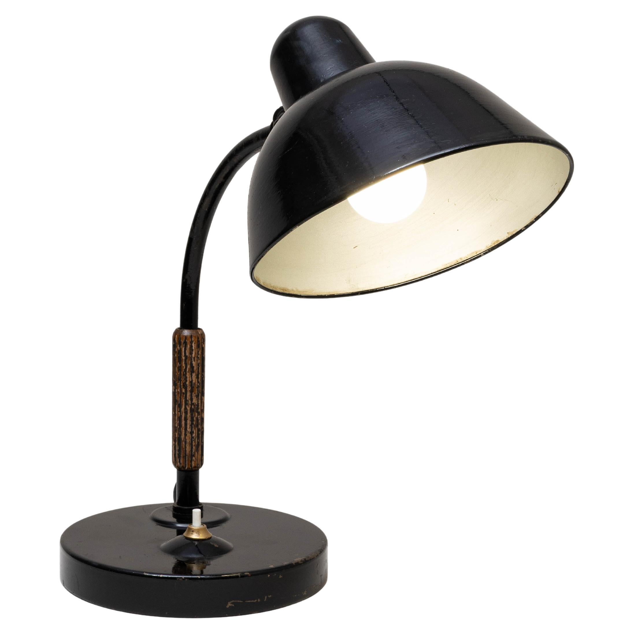 Lámpara de mesa alemana de metal modelo L99 de los años 30, de Siemens en venta
