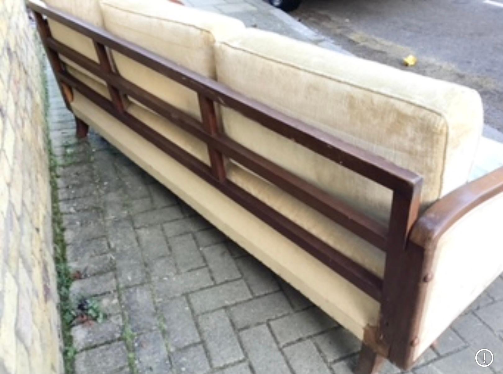 1930s, German, Sofa / Daybed In Good Condition For Sale In London, Lambeth