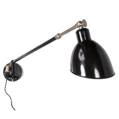 1930s German Telescoping Wall Lamp by Christian Dell for Bünte & Remmler