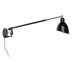 1930s German Telescoping Wall Lamp by Christian Dell for Bünte & Remmler