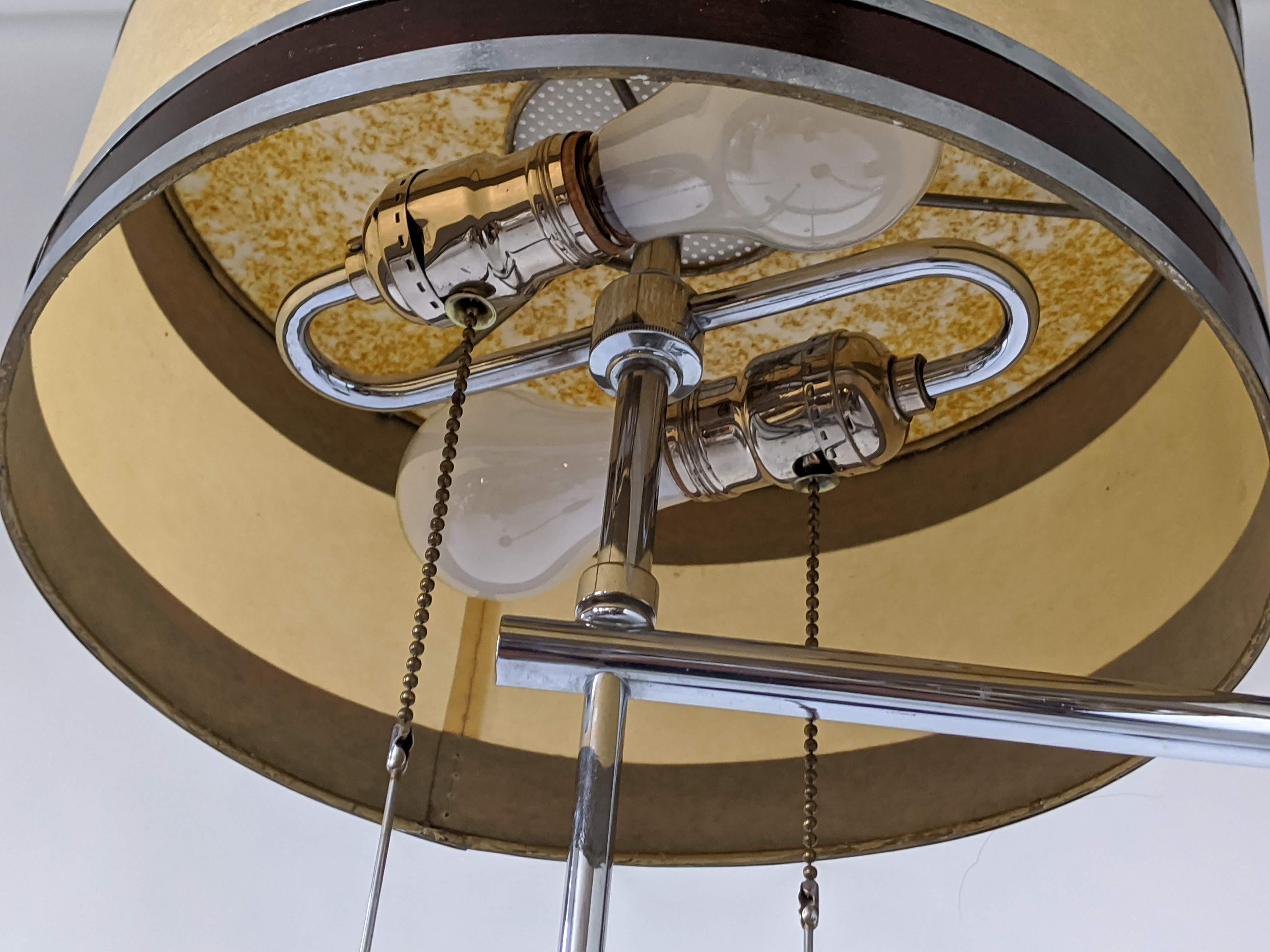 1930s Gilbert Rohde Attributed Art Deco Telescopic Floor Lamp, USA 4